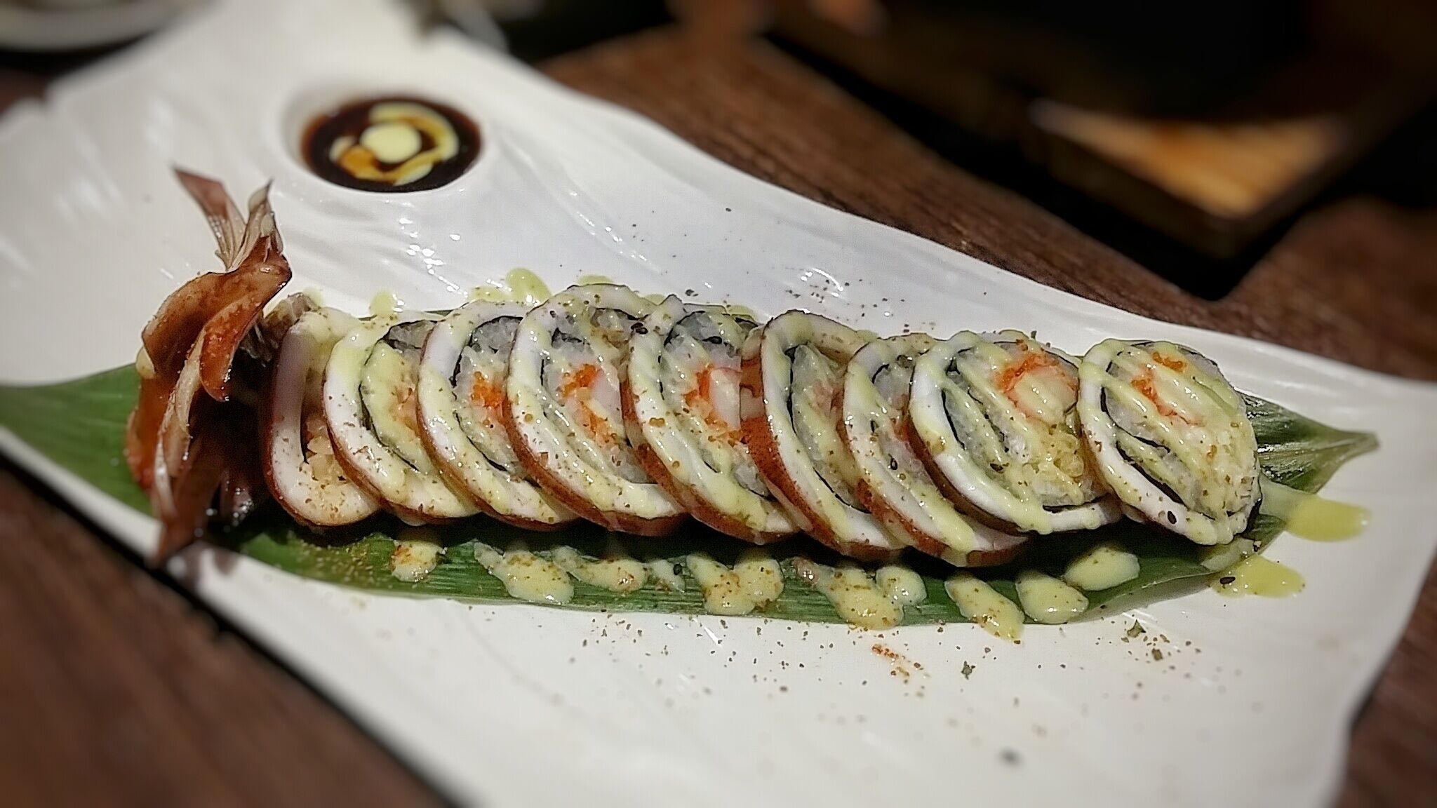 Kinsashu Japanese at Taman Sutera

Sutera Mall
#delicious
#japanesefood
•maki filled squid