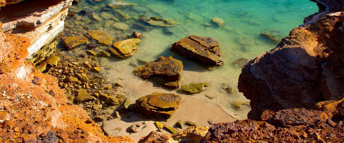 Gantheaume Point qui includes panoramas et côte rocheuse