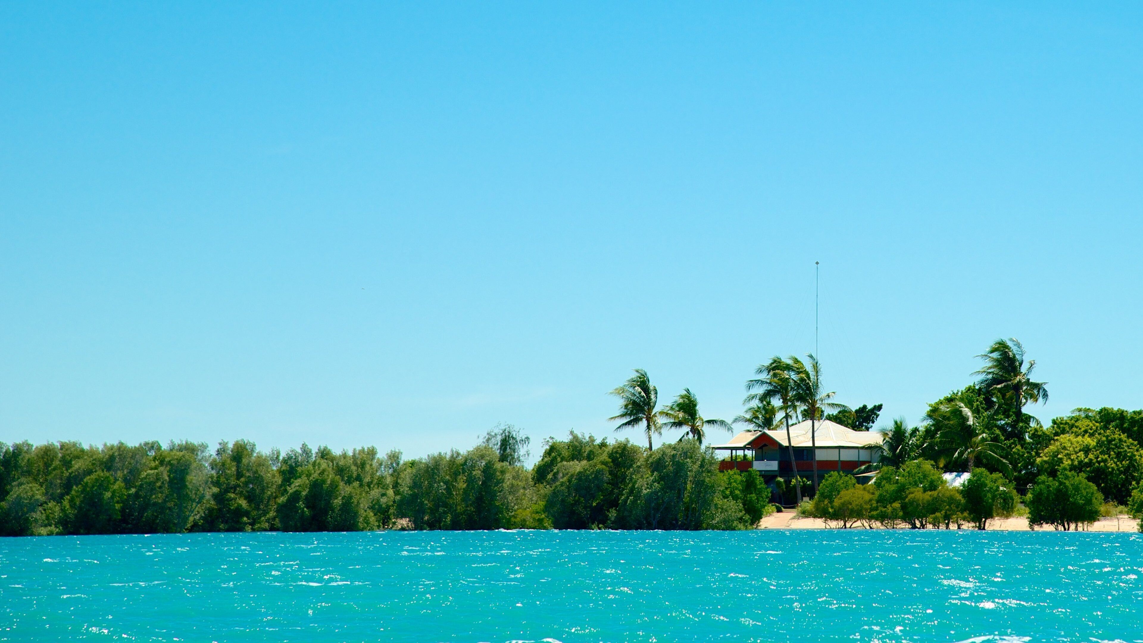 Willie Creek Pearl Farm featuring tropical scenes and general coastal views
