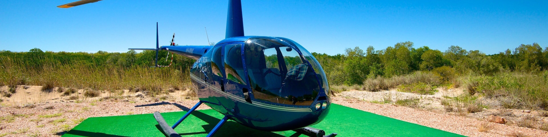 Willie Creek Pearl Farm caracterizando uma aeronave e aeronave