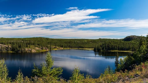 Beautiful Hidden Lakes Territorial Park along Ingraham Trail near Yellowknife, Northwest Territories, Canada