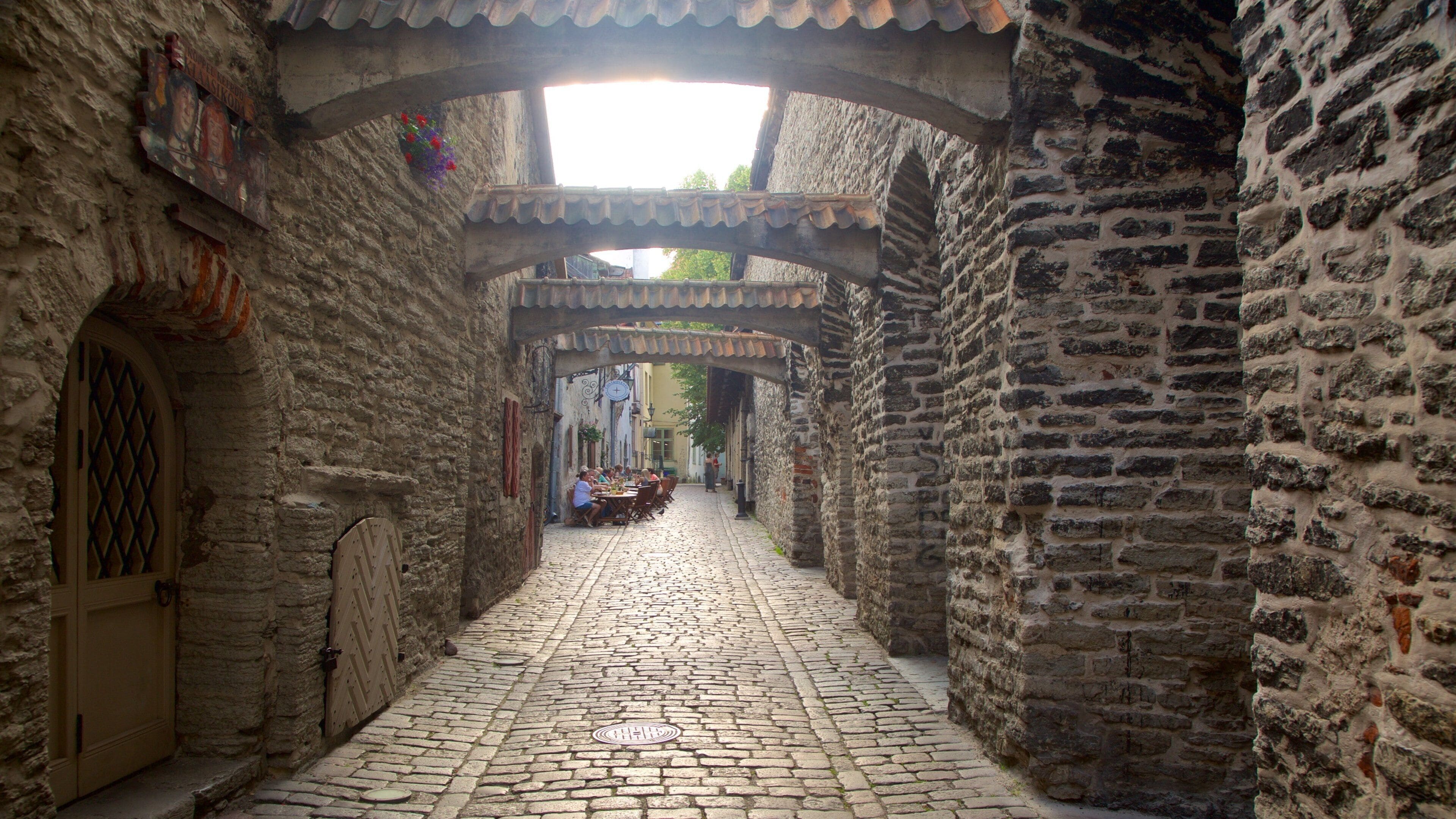 Katarina Käik som inkluderar historisk arkitektur