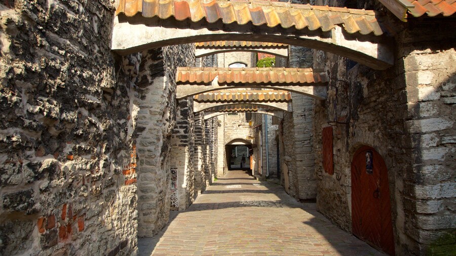 St. Catherine\'s Passage which includes a city