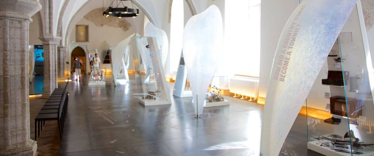 Tallinn featuring interior views and heritage architecture