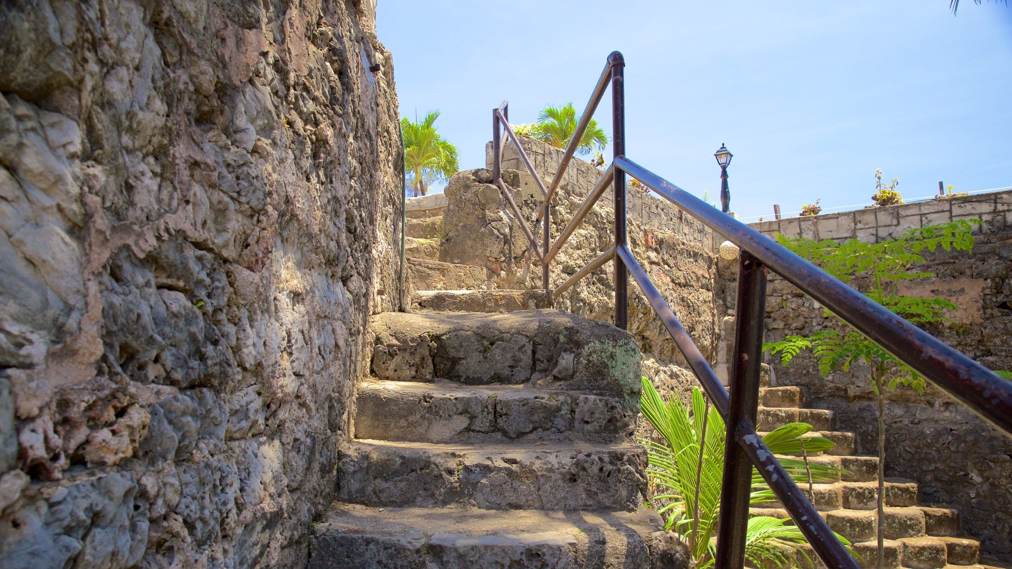 Fort San Pedro showing a ruin