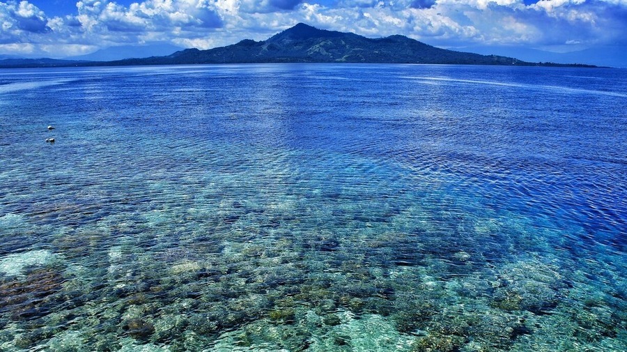 • Bunaken National Marine Park •
It is a well-known marine park located in North Sulawesi that was established in 1991.
Providing habitat to 390 species of coral and diverse sea animals, it truly represents the beauty of Indonesian tropical water ecosystems.
One hour by boat from Manado, this marine heaven is really accessible!
It consists of several small islands namely, Manado Tua, Bunaken, Siladen, Montehage, Talisei and Bangka.
There are nice accommodation options in Bunaken, Siladen or Bangka Island.
Lists to do:
- Diving
- Snorkeling
- Boat trip, and
- Relaxing!