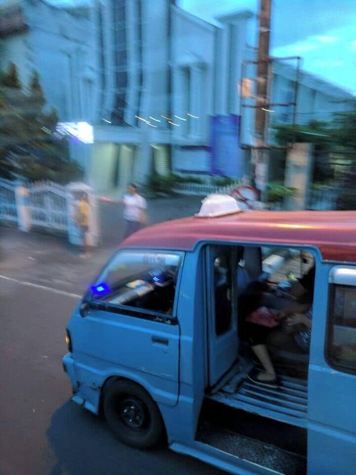 Mikrolets (mikros), the blue mini buses that you jump on just standing by the street.  If you hop on a Mikrolet (about 2000rp per person for average length trip)  in Manado, you get to experience Manado like the locals.  #LifeAtExpedia 