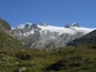 View from the johannes hutte. Ost tirol, Austria. The peak on the left is the GrossVenediger, fourth highest mountain in Austria