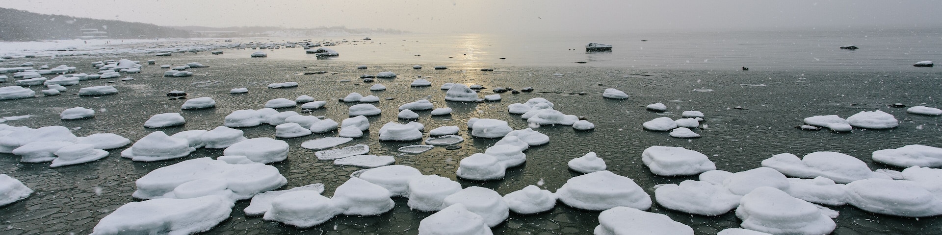 A cold winter day at the coast