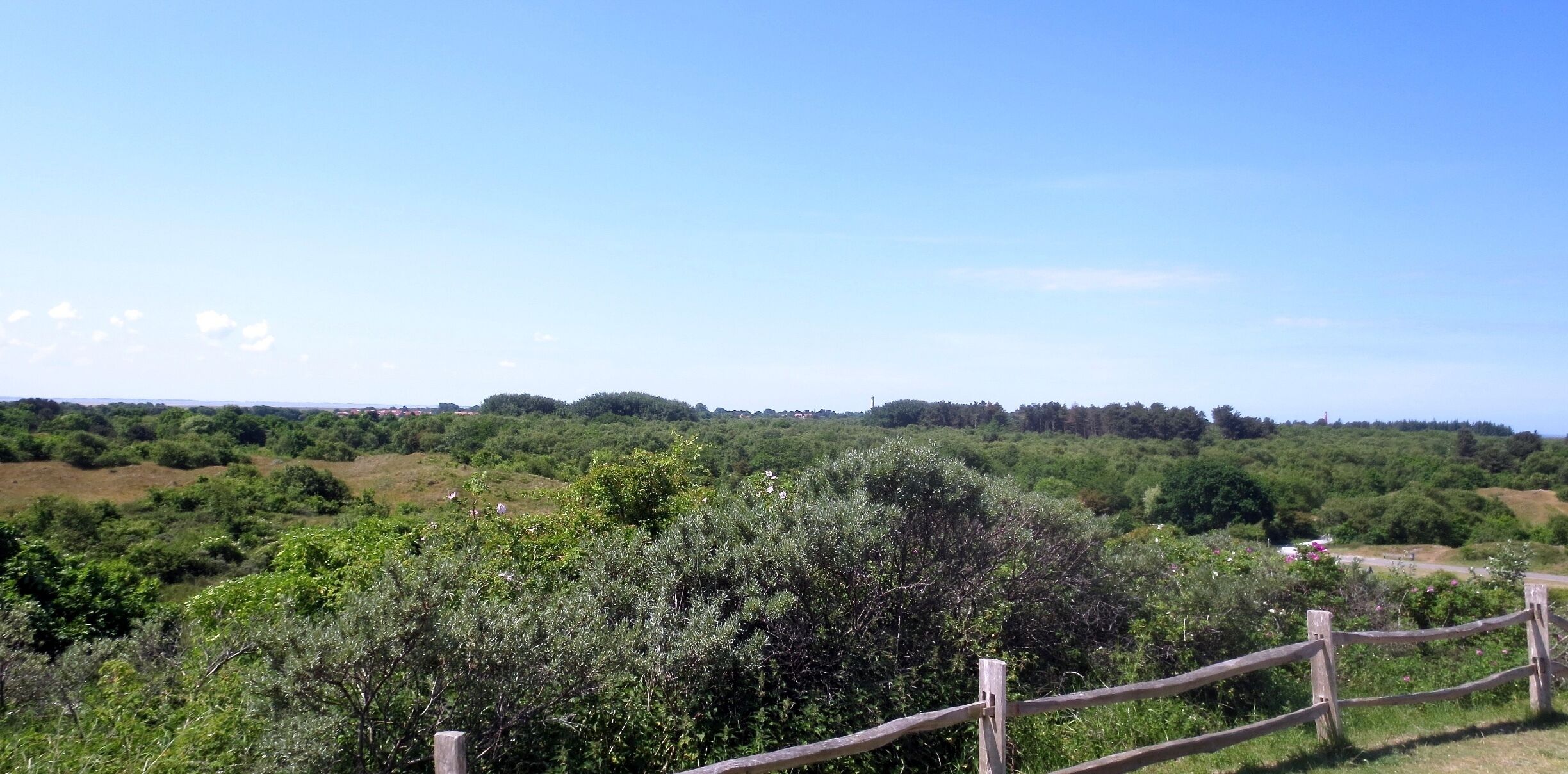 Schiermonnikoog. Foto is gemaakt bij de bunker.

