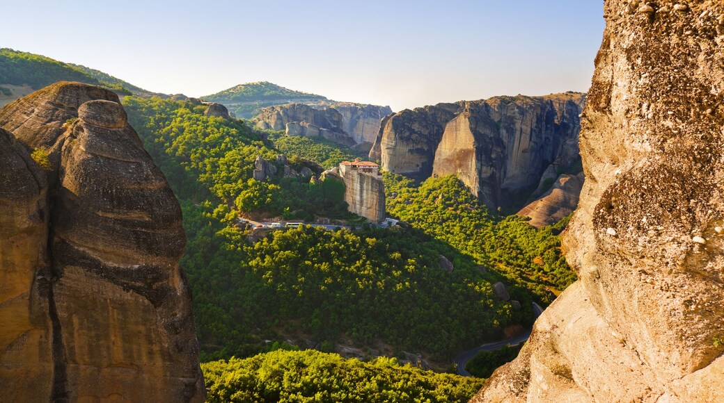 Meteora monastery in Greece