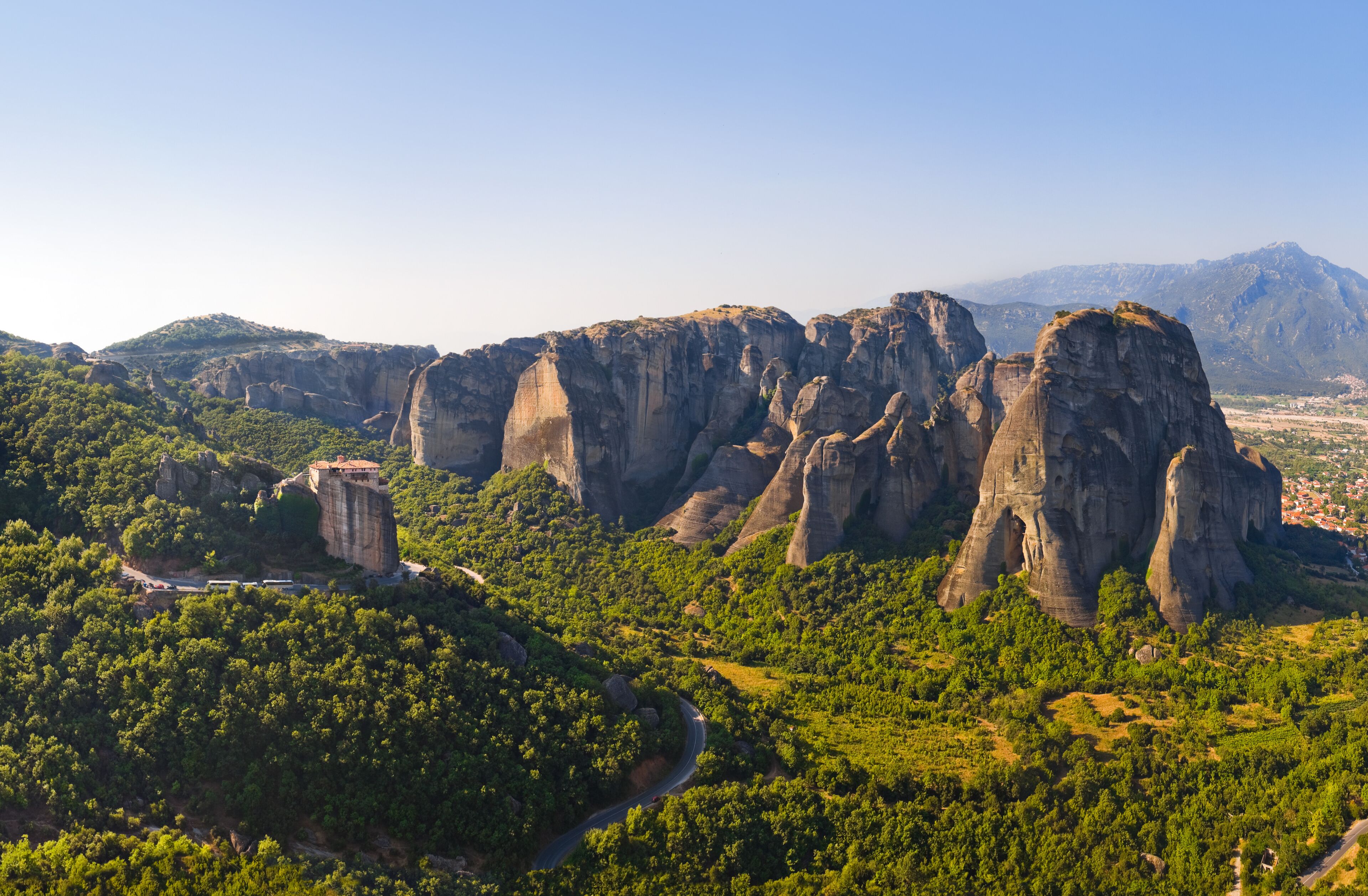 Meteora monastery in Greece