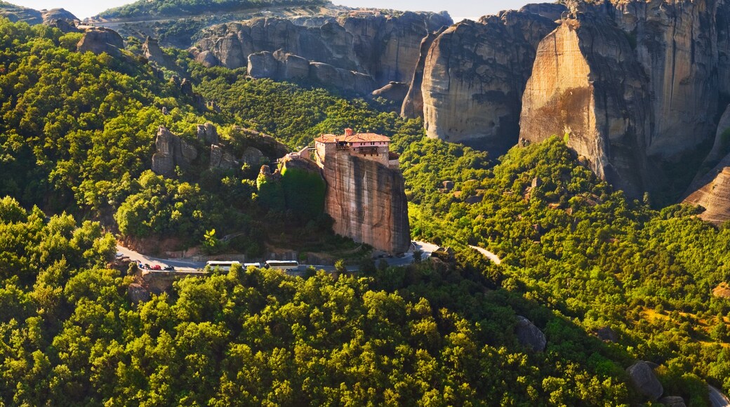 Meteora monastery in Greece