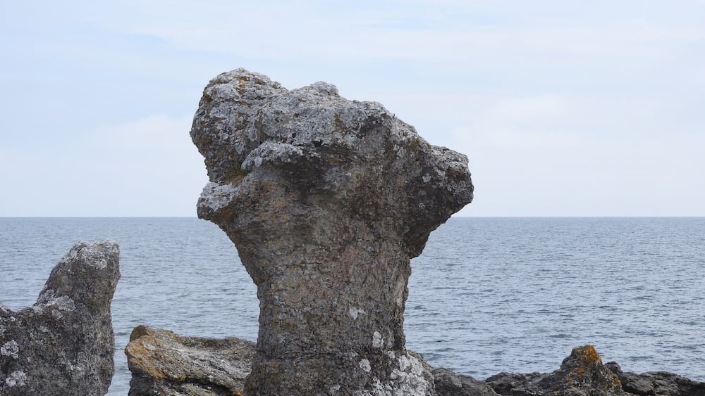 Like a fist, rising to the sky...