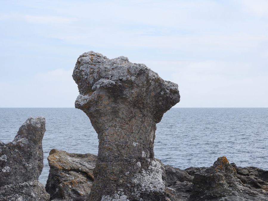 Like a fist, rising to the sky...