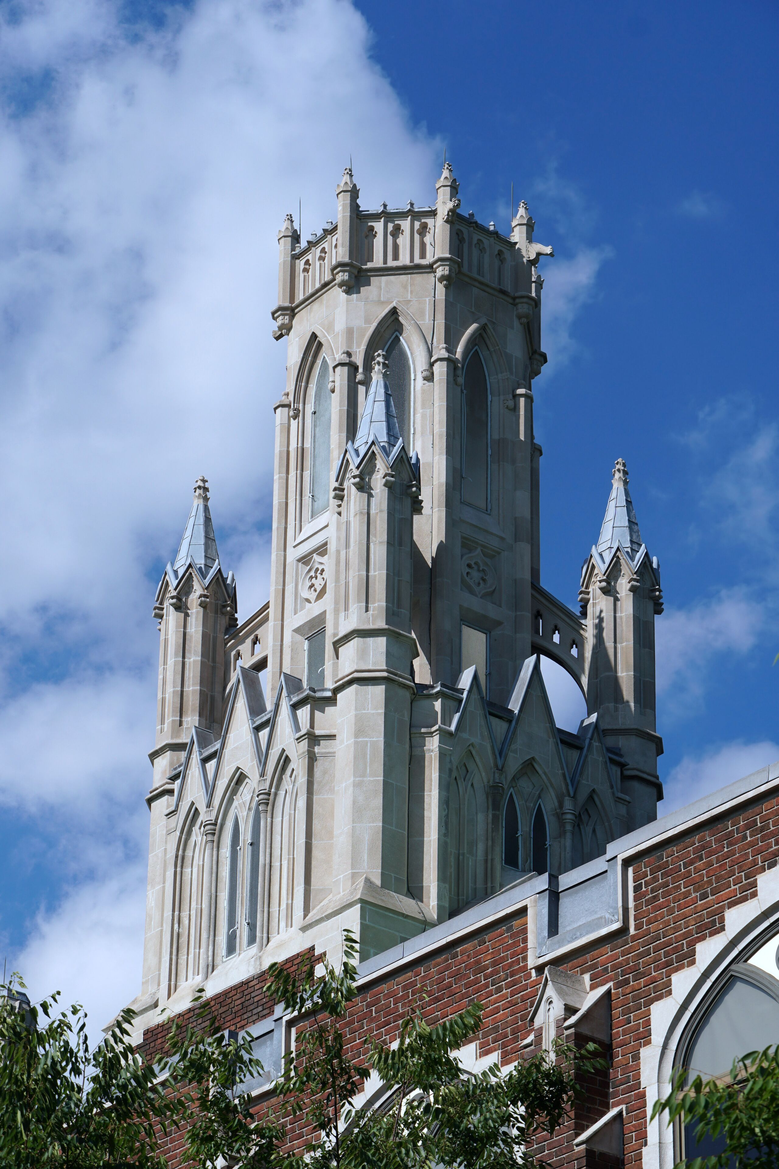Windsor, Ontario, Canada - The gothic tower of which is a landmark at the University of Windsor.