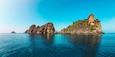 Panoramic view of Mu Ko Chumphon Marine National Park, Buddha mountain. Moo Koh Chumphon, Chumohon province, Thailand., Ngam Yai Island