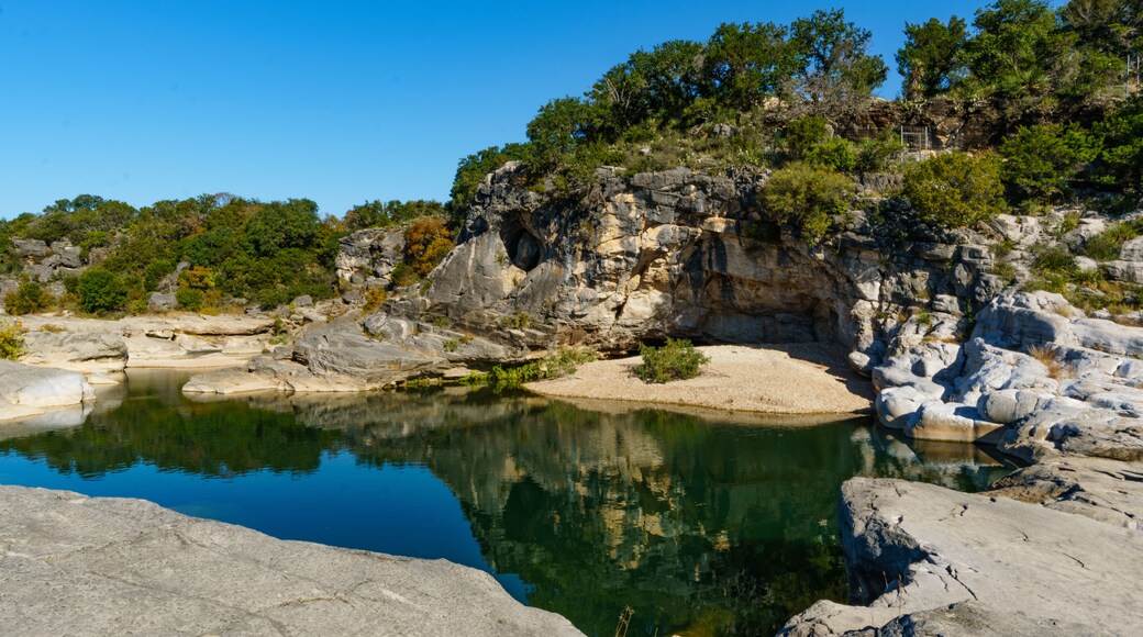 Fall at Pedernales Falls State Park in Blanco, Texas (Texas Hill Country)