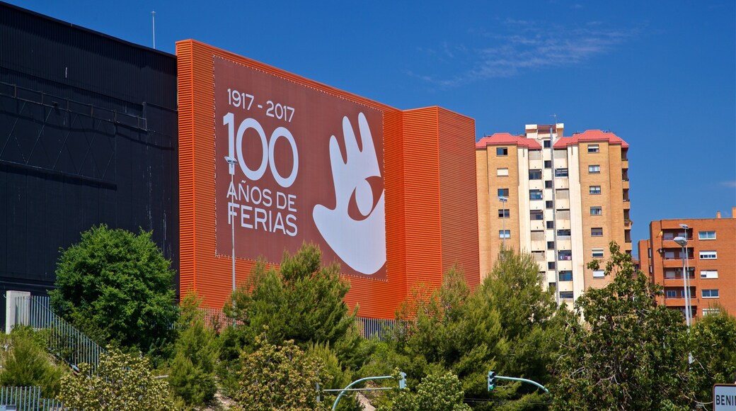 Feria Valencia showing signage