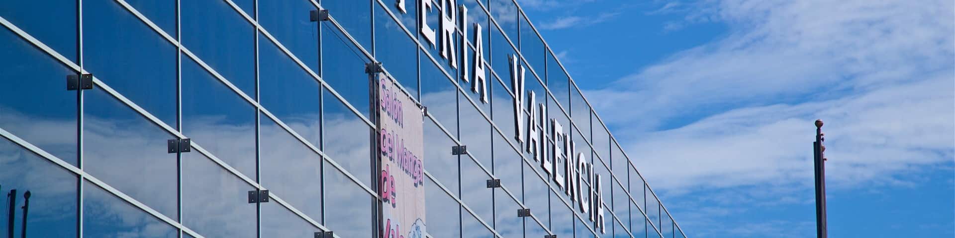Feria Valencia featuring signage