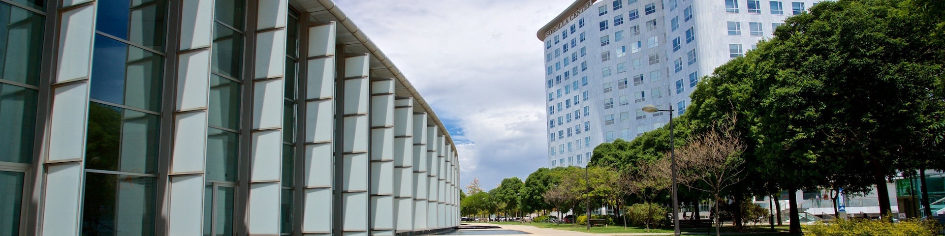Valencia Conference Centre featuring a park