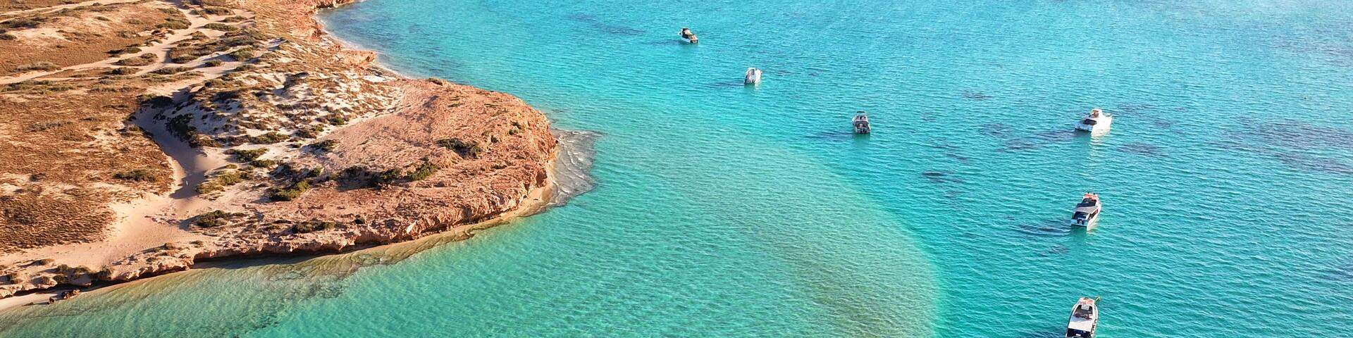Coral bay destination in Western Australia