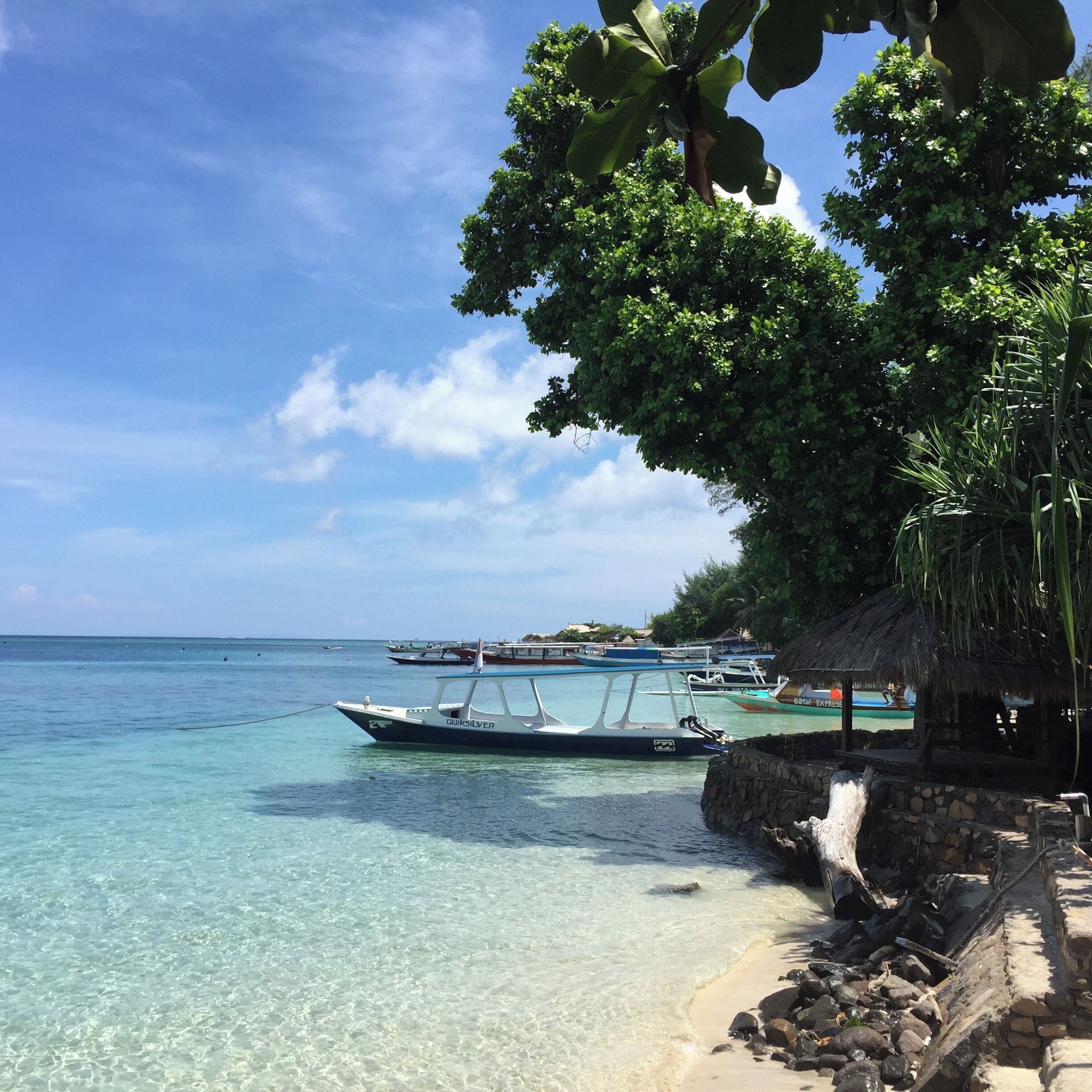 Welcome to Gili Air! This is the very small "harbor". #damniloveindonesia