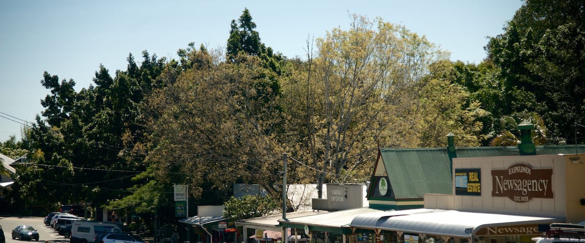 Eumundi showing street scenes