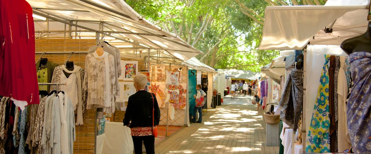 Eumundi das einen Märkte, Straßenszenen und Fashion