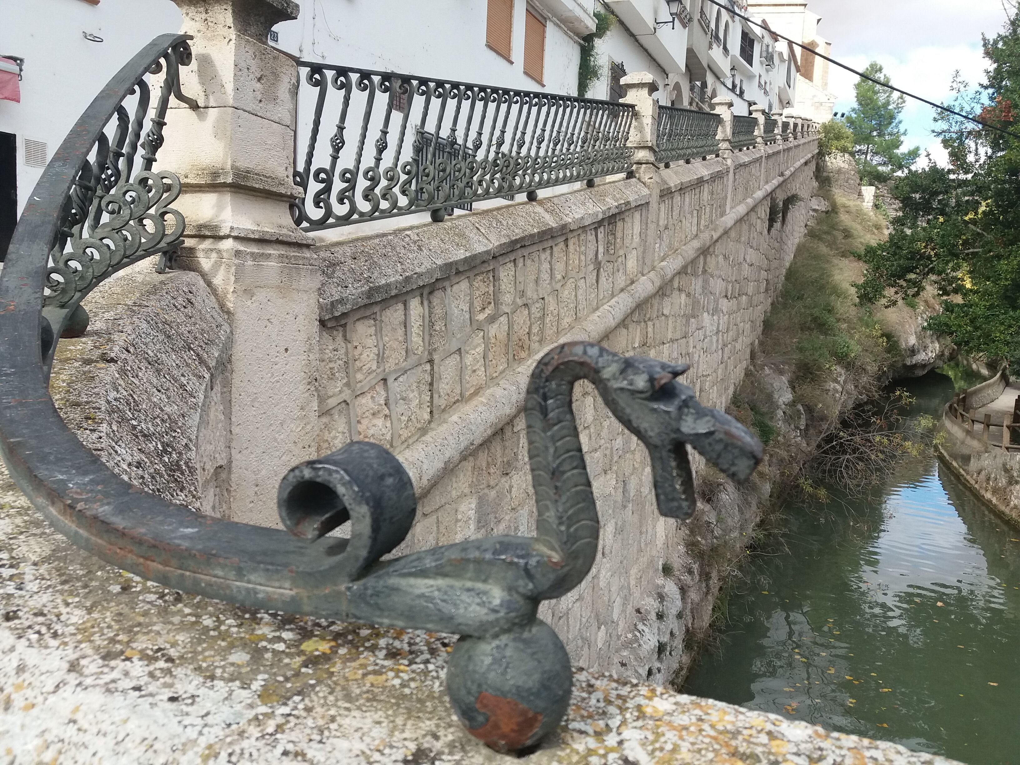 Detail of the bridge