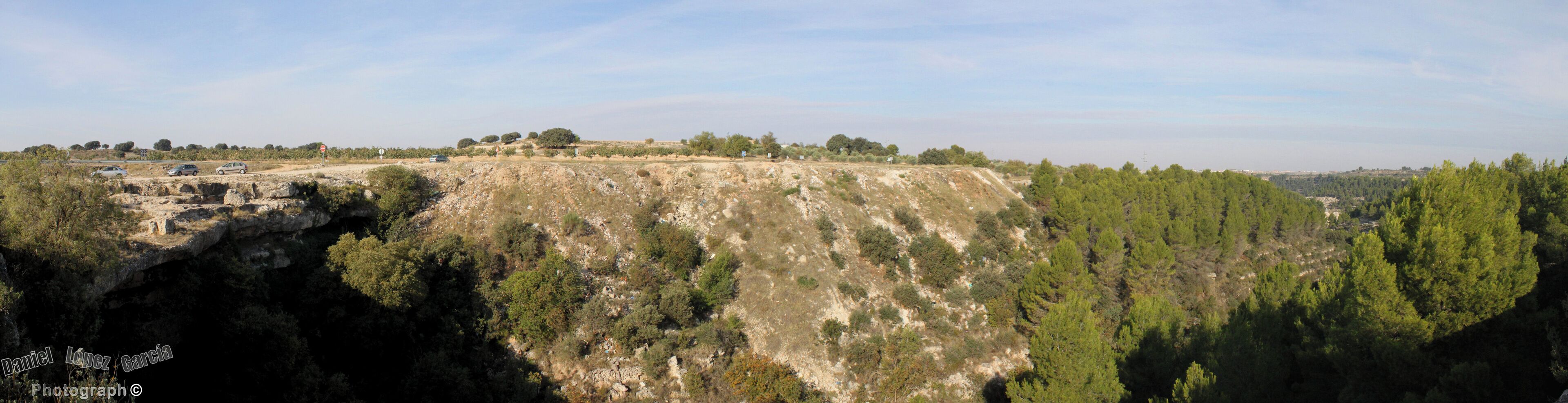 Panorámica del Tollo Paraje del Tollo