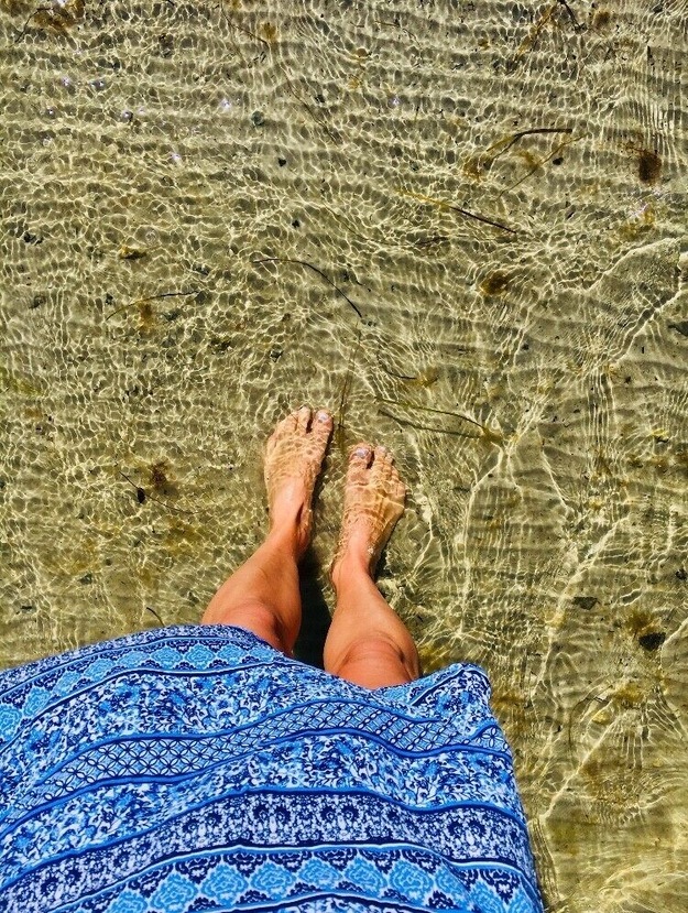 The water on Kopingsviks Beach on Öland, Sweden is crystal clear, and you can walk hundreds of meters out before you need to start swimming #LifeAtExpedia