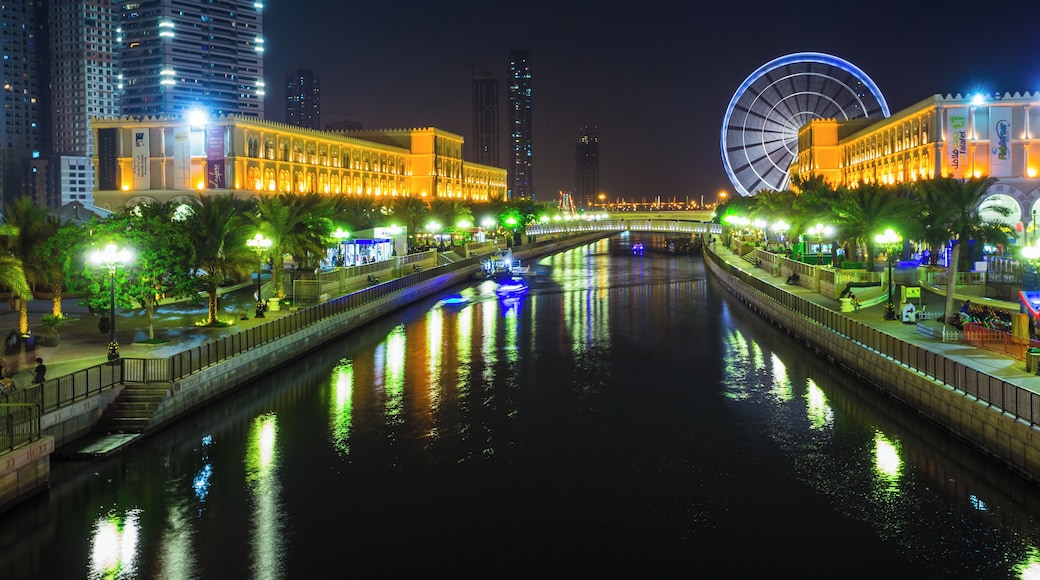 Eye of the Emirates - ferris wheel in Al Qasba - Shajah, United Arab Emirates