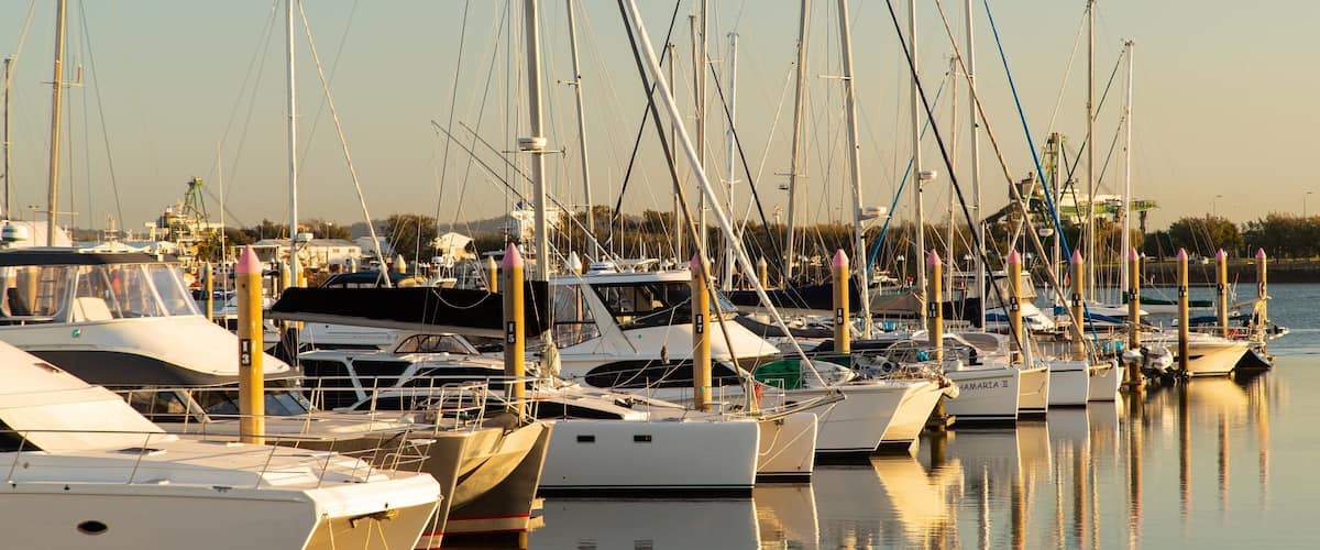 Callemondah featuring a sunset and a bay or harbor