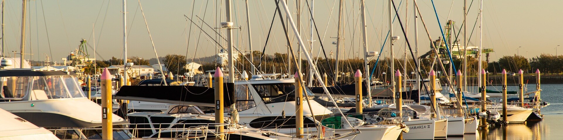 Callemondah featuring a sunset and a bay or harbor
