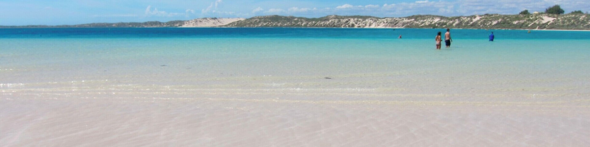 Near the unmatched Ningaloo Reef (where you can snorkel with whale sharks) is Coral Bay. This water is so shallow you can walk practically all the way across the bay. It's a beautiful place to relax after your journey through a lot of nothingness to get here :) #beachbound