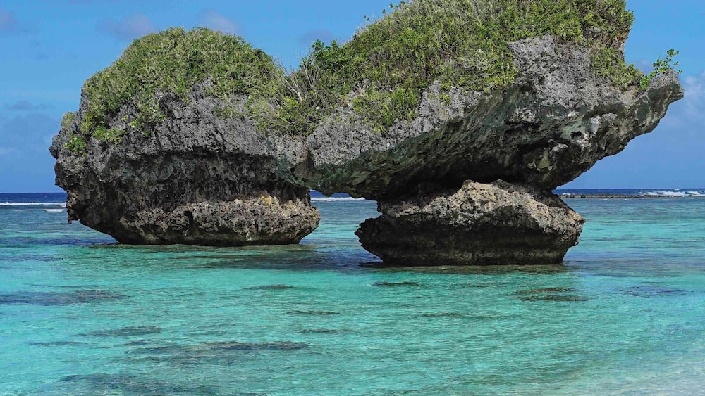 Mushroom Rocks at Hila’an Beach, Guam #adventure