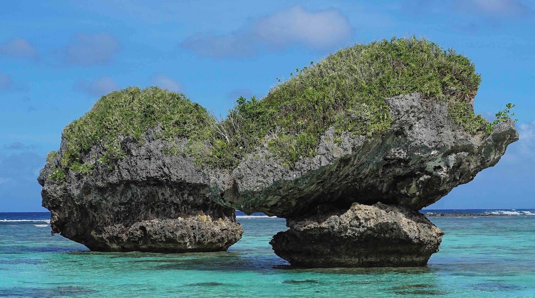 Mushroom Rocks at Hila’an Beach, Guam #adventure