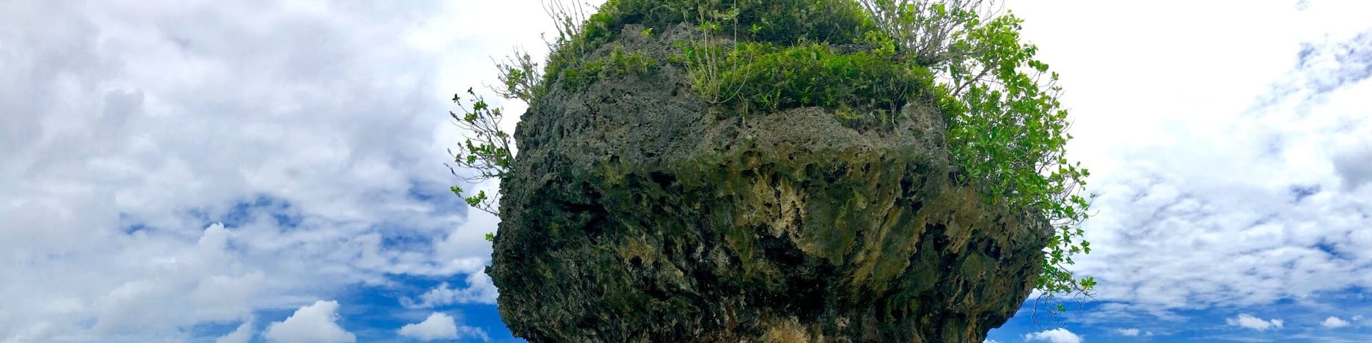 Mushroom Rock near Tanguisson Beach, Guam