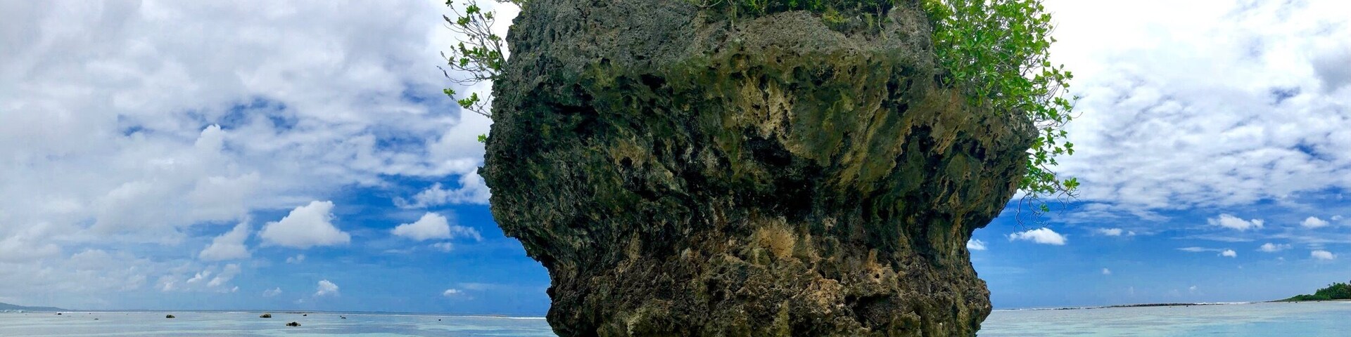 Mushroom Rock near Tanguisson Beach, Guam