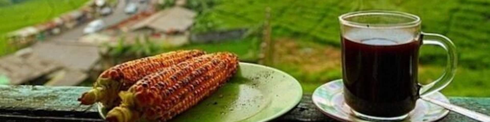 Puncak (Peak) is the popular name for the area surrounding the peak of Mt.Gede-Pangrango, located in the Bogor-Cianjur-Sukabumi regencies, in the province of West Java, Indonesia. It has fresh air, mountain scenery and a cooler climate. The area is about two hours drive from Jakarta.