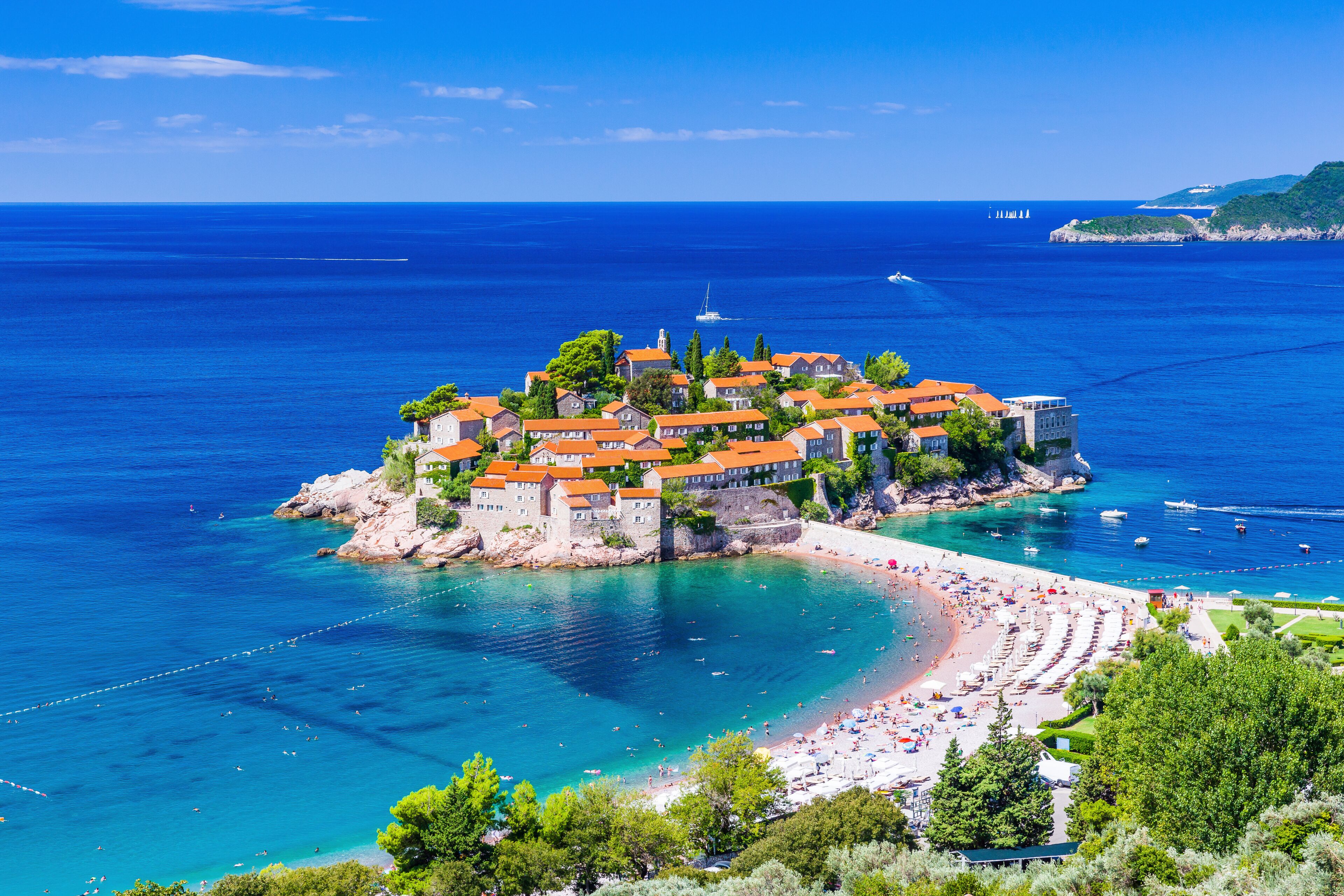 Sveti Stefan, Montenegro.
