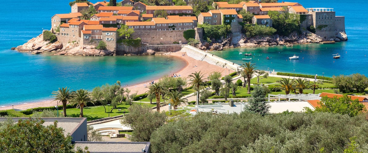 Sveti Stefan island in Budva