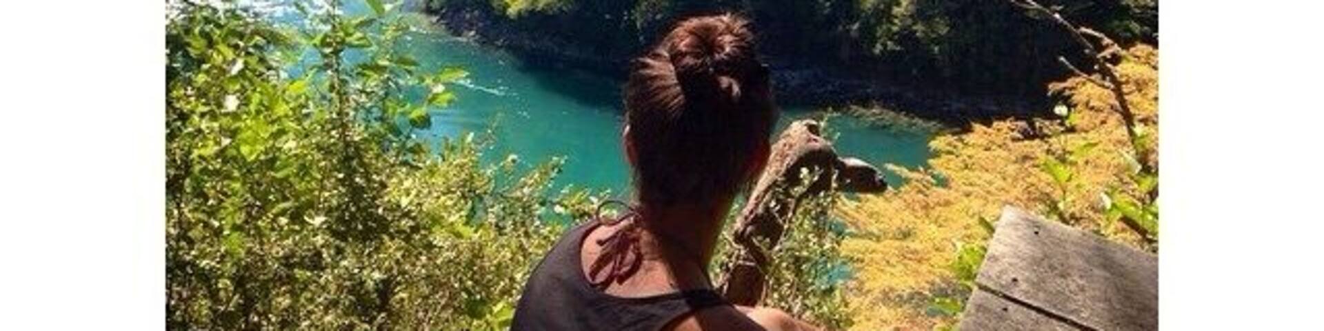 Amazing Futaleufú River view #chili #Futaleufu #mokumsurfclub #travel #adventures #view #wanderlust