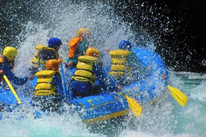 Grade 4 and 5 white water rafting on the Futalefu river in Chile is amazing fun!