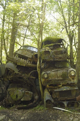 Bastnäs car cemetry.
