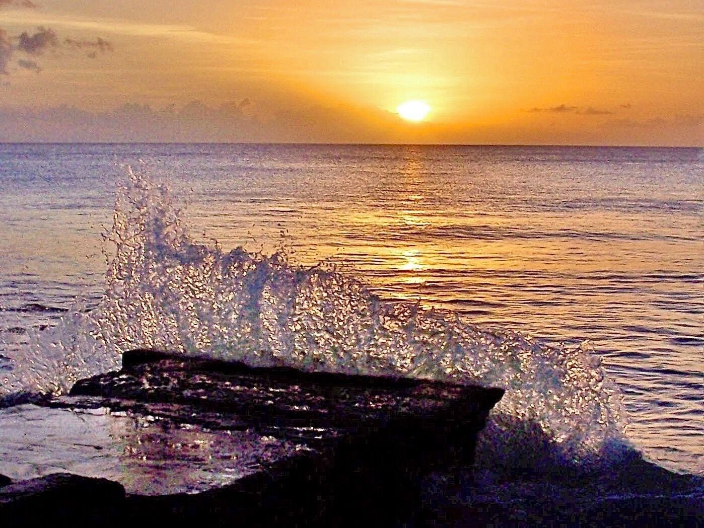 Sunset splash at The House Resort in St. James Parish, Barbados. 😎
