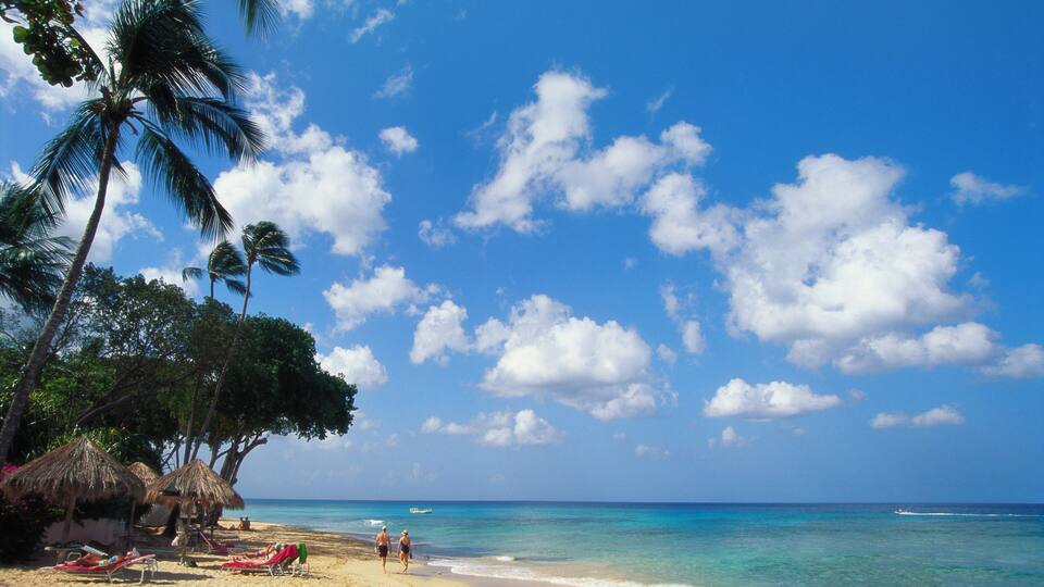 Beach at Paynes Bay, Barbados, Caribbean