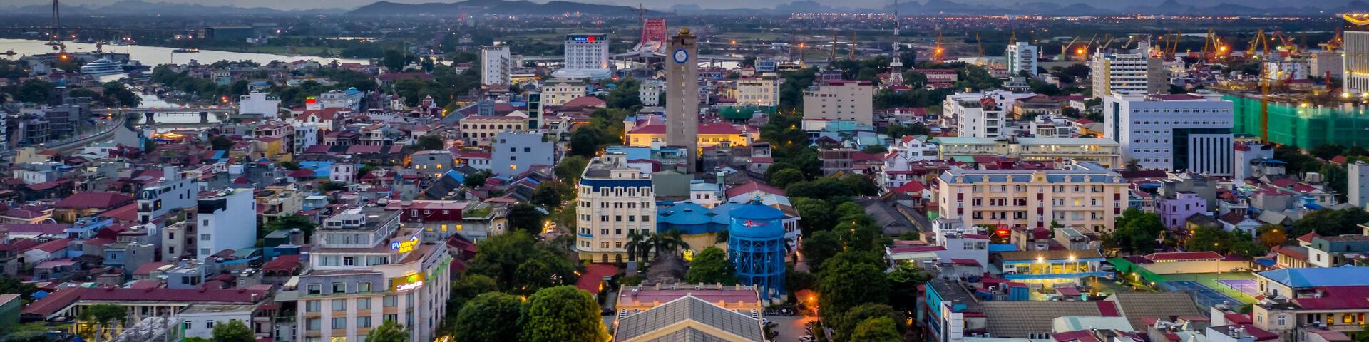 July 27/2019 late afternoon at Haiphong opera house, Vietnam