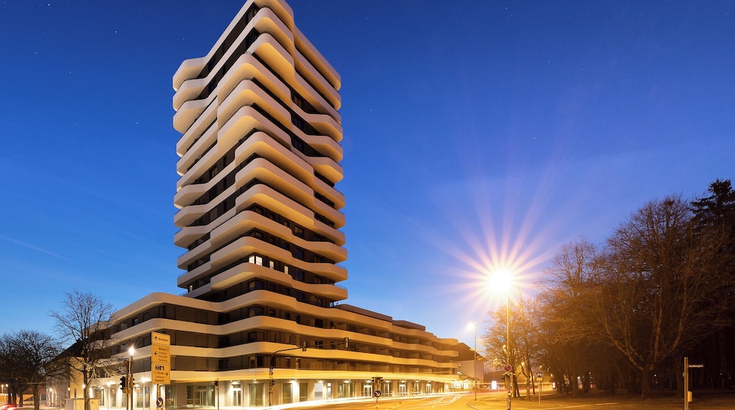 highest building in Ingolstadt with modern architecture